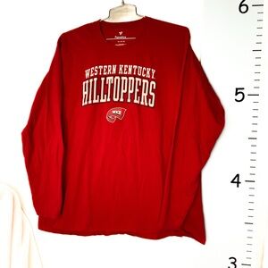 Fanatics Red‎ T-Shirt Western Kentucky Hilltoppers 3XL